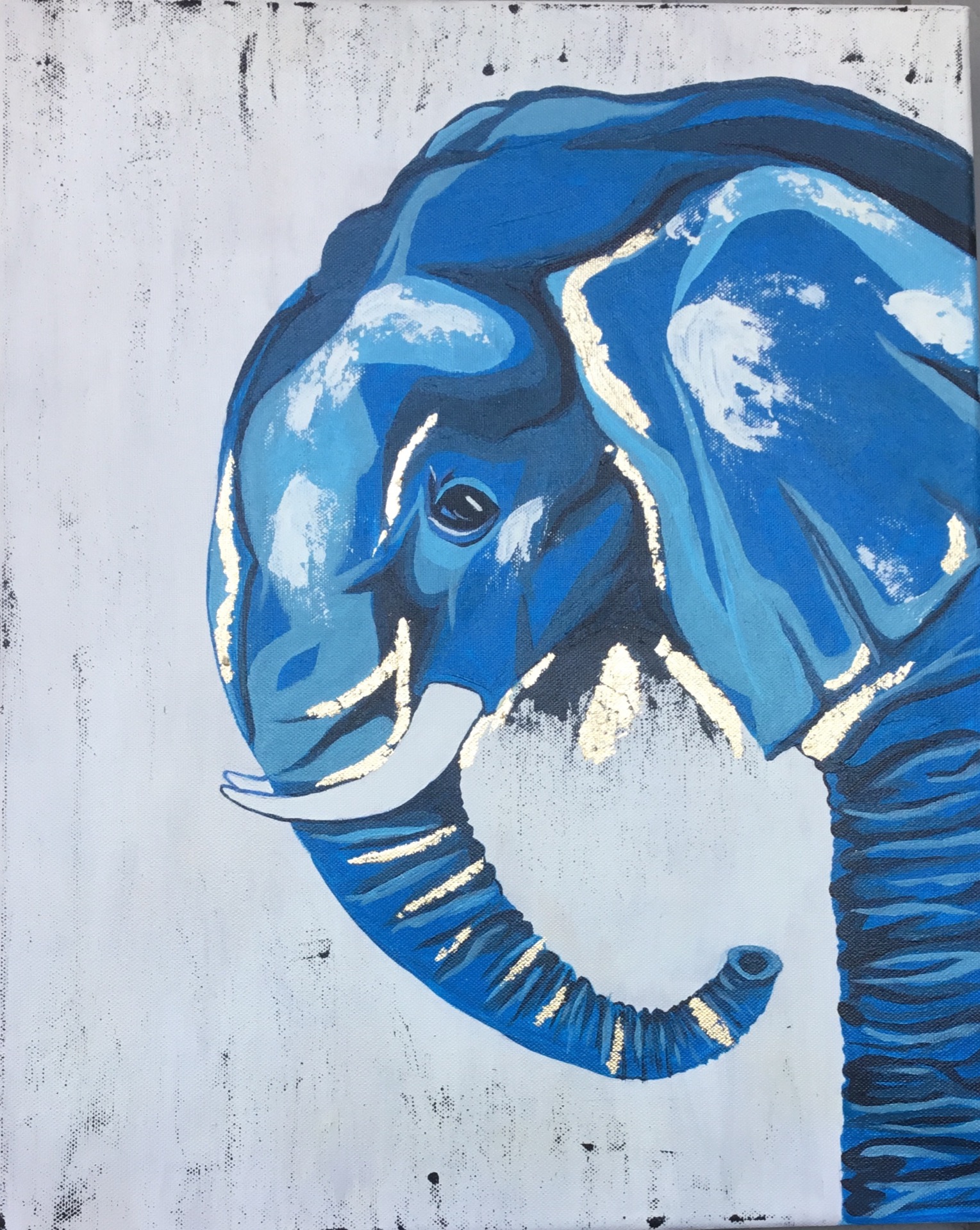 Blå elefant