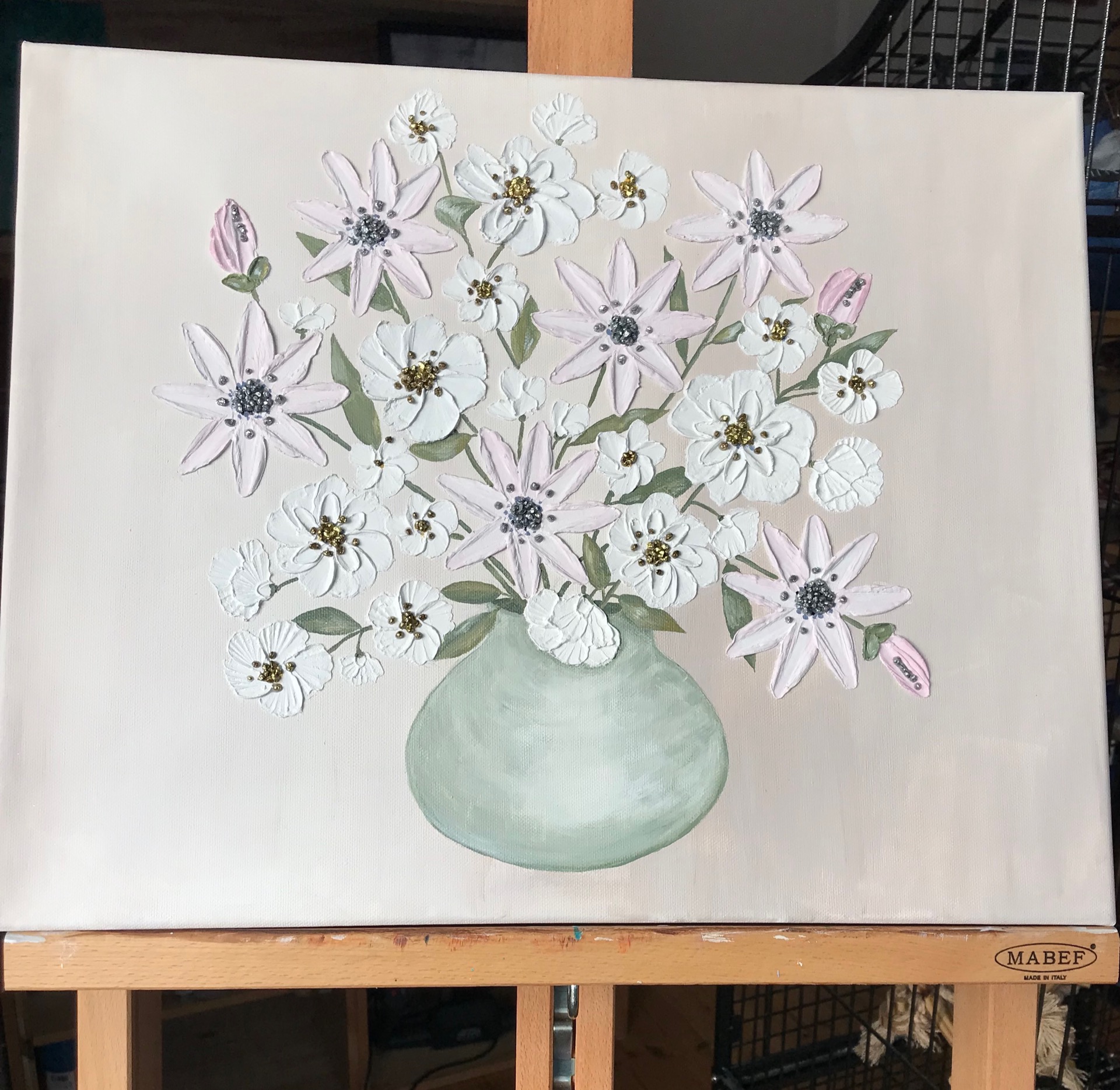 Blomster i vase